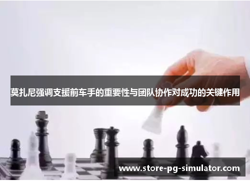 莫扎尼强调支援前车手的重要性与团队协作对成功的关键作用