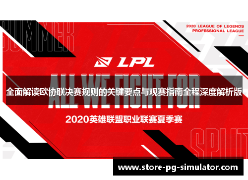 全面解读欧协联决赛规则的关键要点与观赛指南全程深度解析版